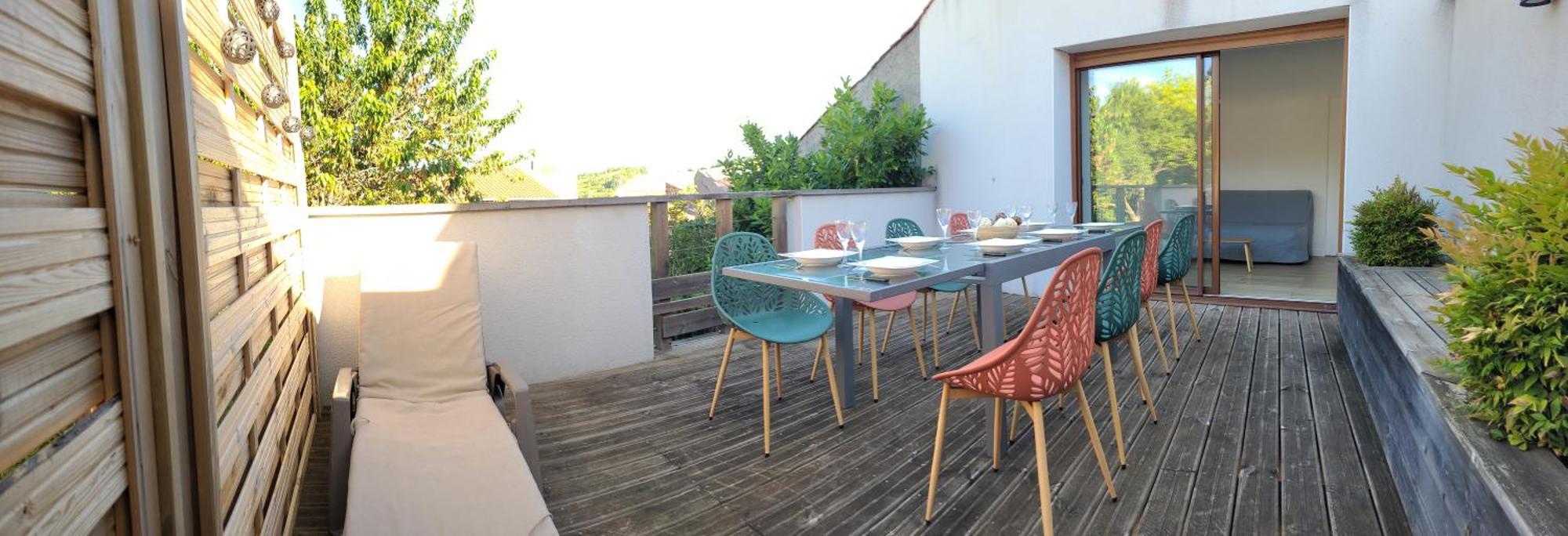Les Maisons Bareyre - Grandes Maisons Avec Terrasse Saint-Sandoux Exterior foto