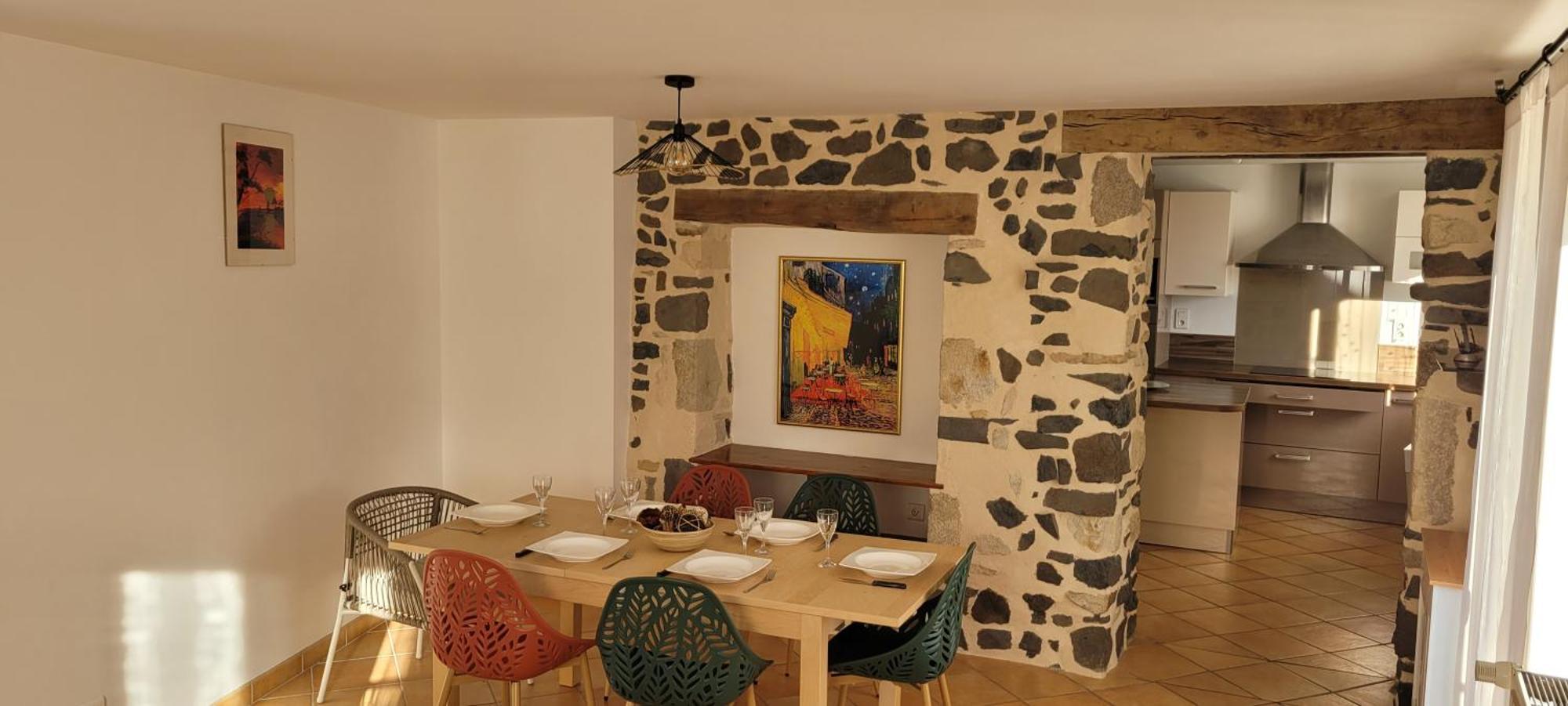 Les Maisons Bareyre - Grandes Maisons Avec Terrasse Saint-Sandoux Exterior foto
